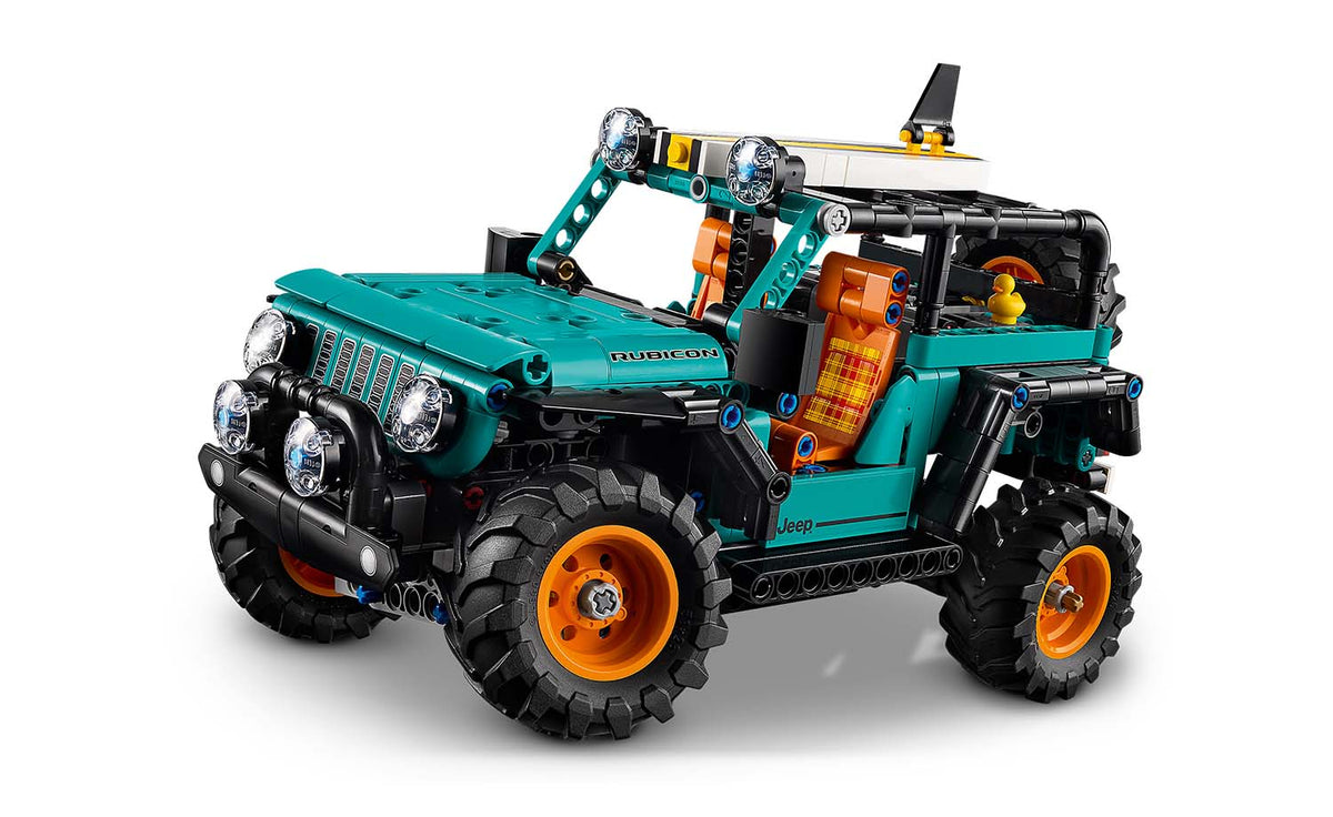 LEGO Technic Jeep Wrangler Rubicon SUV Building Set - 42227
