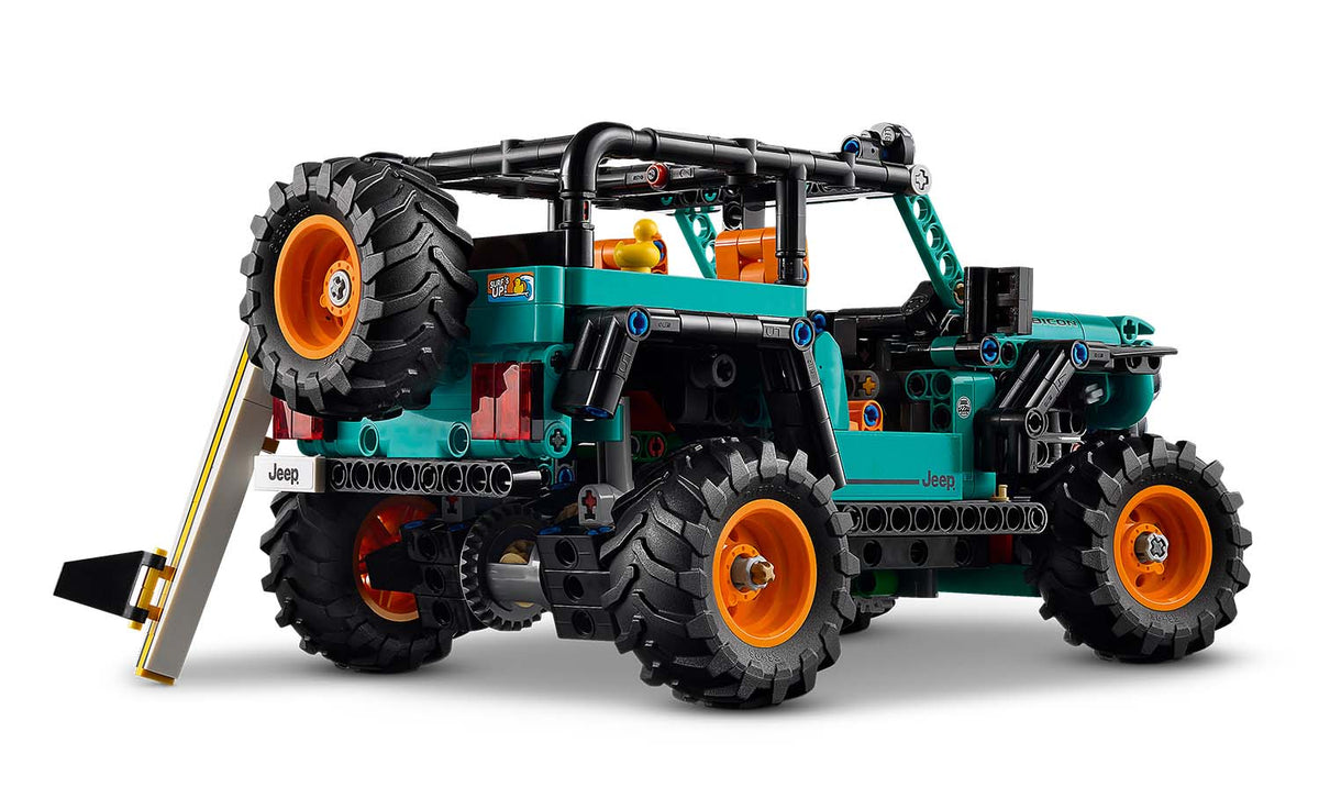 LEGO Technic Jeep Wrangler Rubicon SUV Building Set - 42227