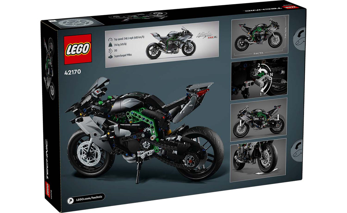 LEGO Technic Kawasaki Ninja H2R Motorcycle Building Set - 42170