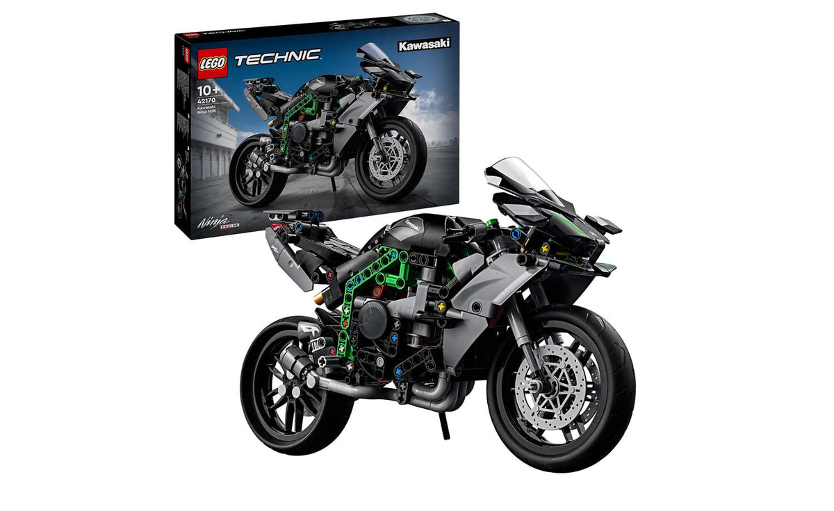 LEGO Technic Kawasaki Ninja H2R Motorcycle Building Set - 42170