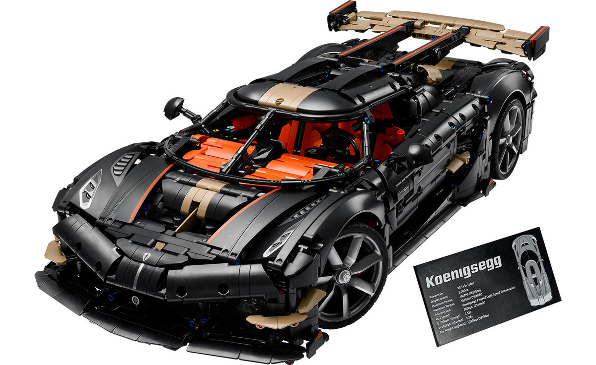 LEGO Technic Koenigsegg Sadair's Spear Megacar Building Set - 42232