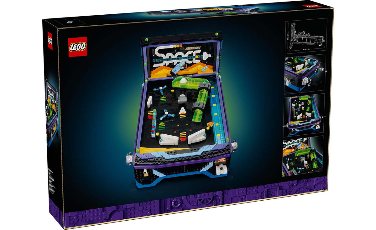 LEGO Icons Arcade Pinball Machine Building Set - 11374