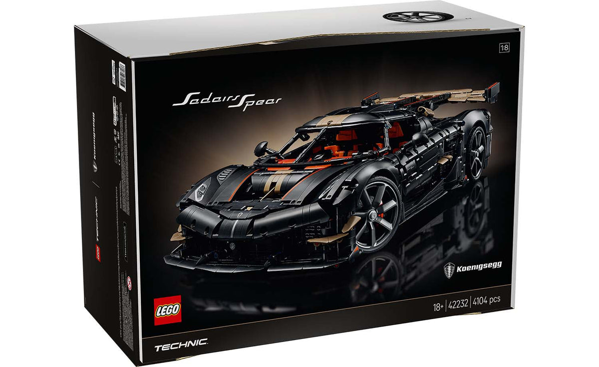LEGO Technic Koenigsegg Sadair's Spear Megacar Building Set - 42232