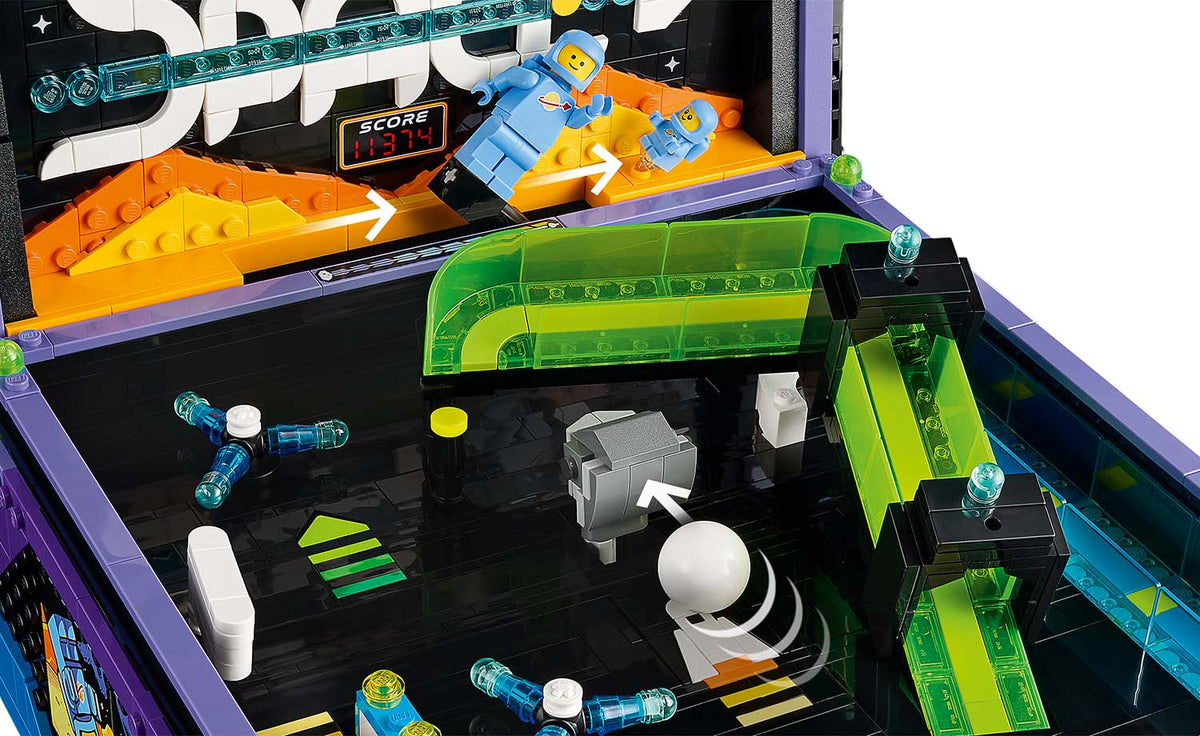 LEGO Icons Arcade Pinball Machine Building Set - 11374