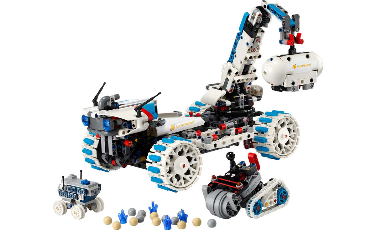 LEGO Technic Lunar Outpost Moon Rover Space Vehicle Building Set - 42211