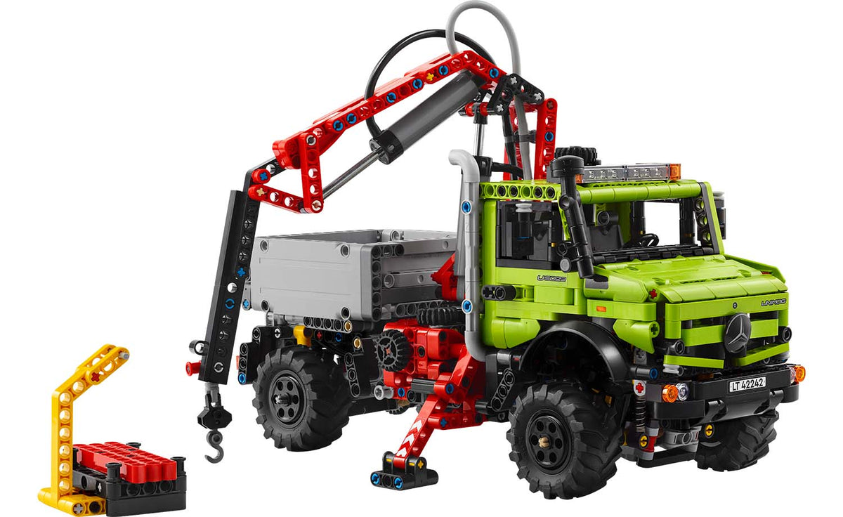 LEGO Technic Mercedes-Benz Unimog U 5023 with Crane Building Set - 42242