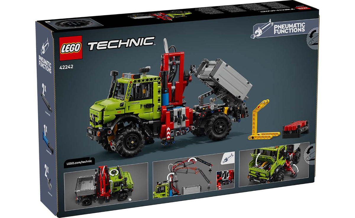 LEGO Technic Mercedes-Benz Unimog U 5023 with Crane Building Set - 42242