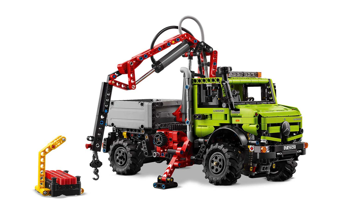 LEGO Technic Mercedes-Benz Unimog U 5023 with Crane Building Set - 42242