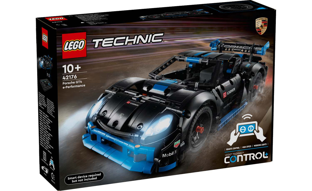 LEGO Technic Porsche GT4 e-Performance Race Car Building Set - 42176
