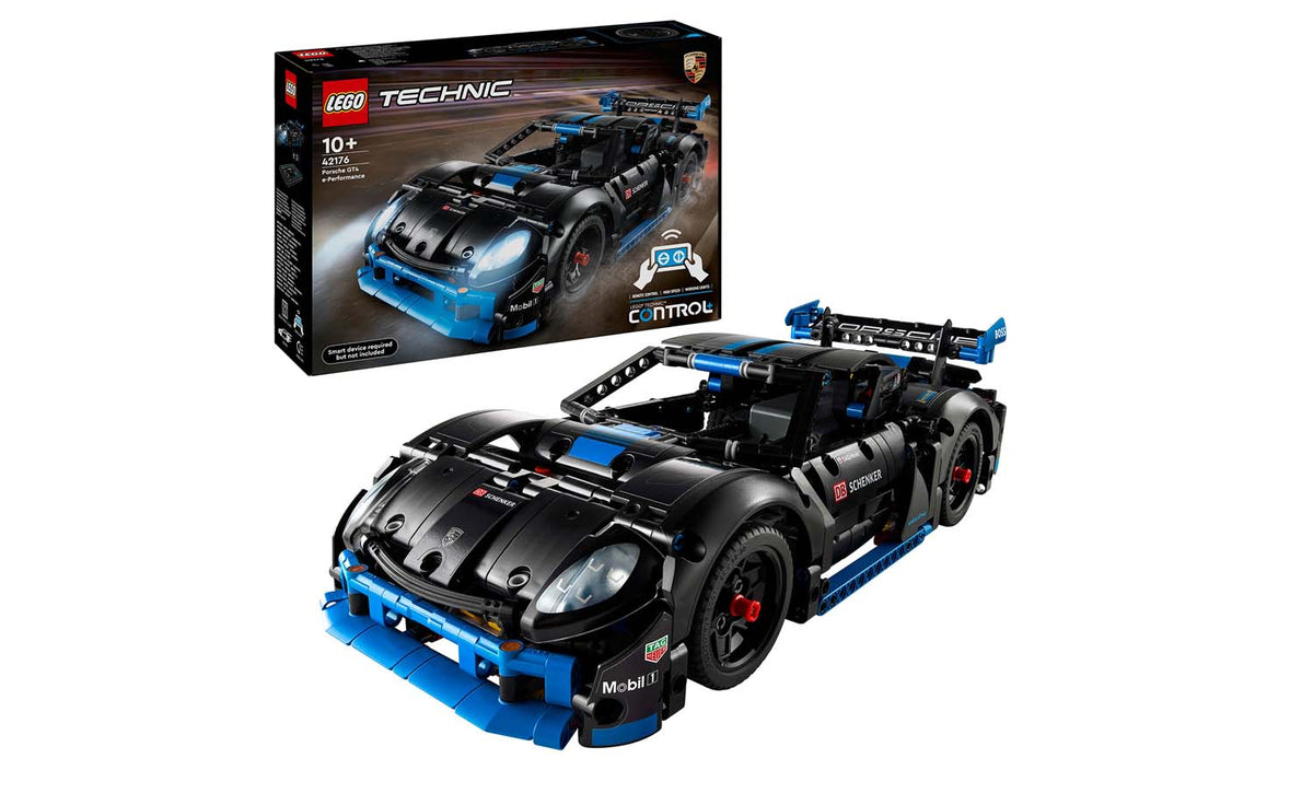LEGO Technic Porsche GT4 e-Performance Race Car Building Set - 42176
