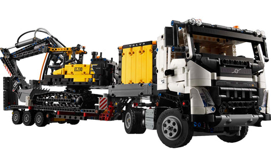 LEGO Technic Volvo FMX Truck & EC230 Electric Excavator Building Set - 42175