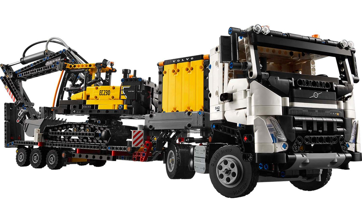 LEGO Technic Volvo FMX Truck & EC230 Electric Excavator Building Set - 42175