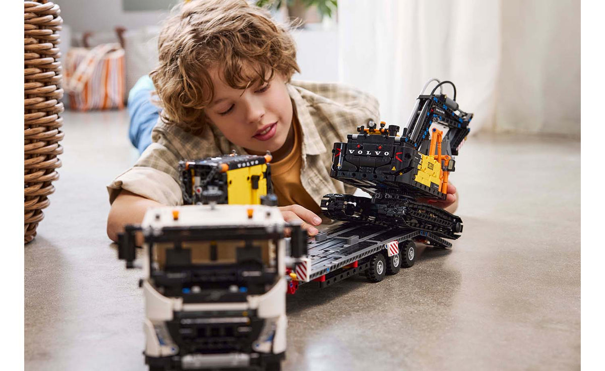 LEGO Technic Volvo FMX Truck & EC230 Electric Excavator Building Set - 42175