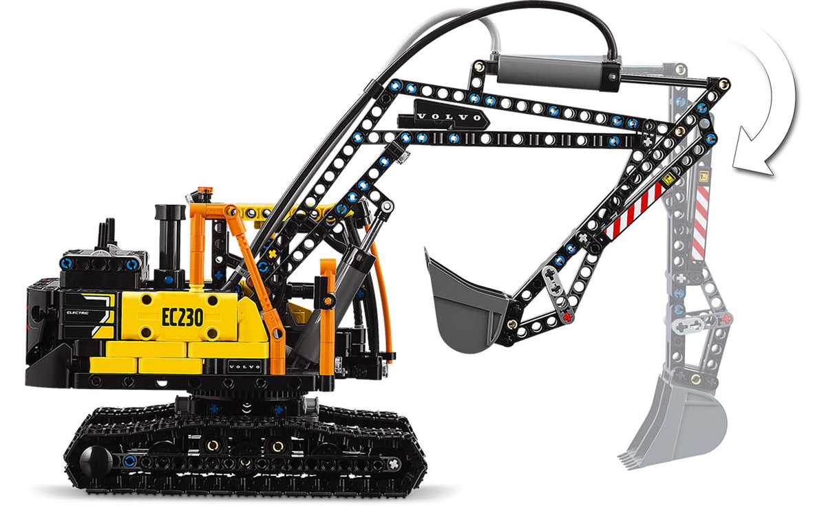 LEGO Technic Volvo FMX Truck & EC230 Electric Excavator Building Set - 42175