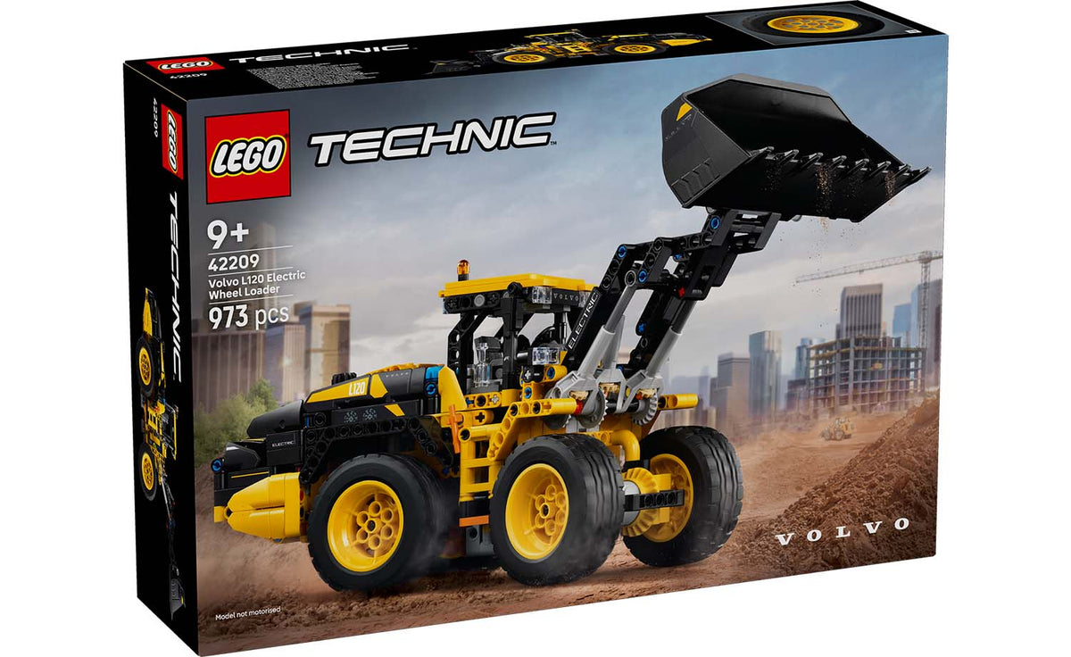 LEGO Technic Volvo L120 Electric Wheel Loader Building Set - 42209