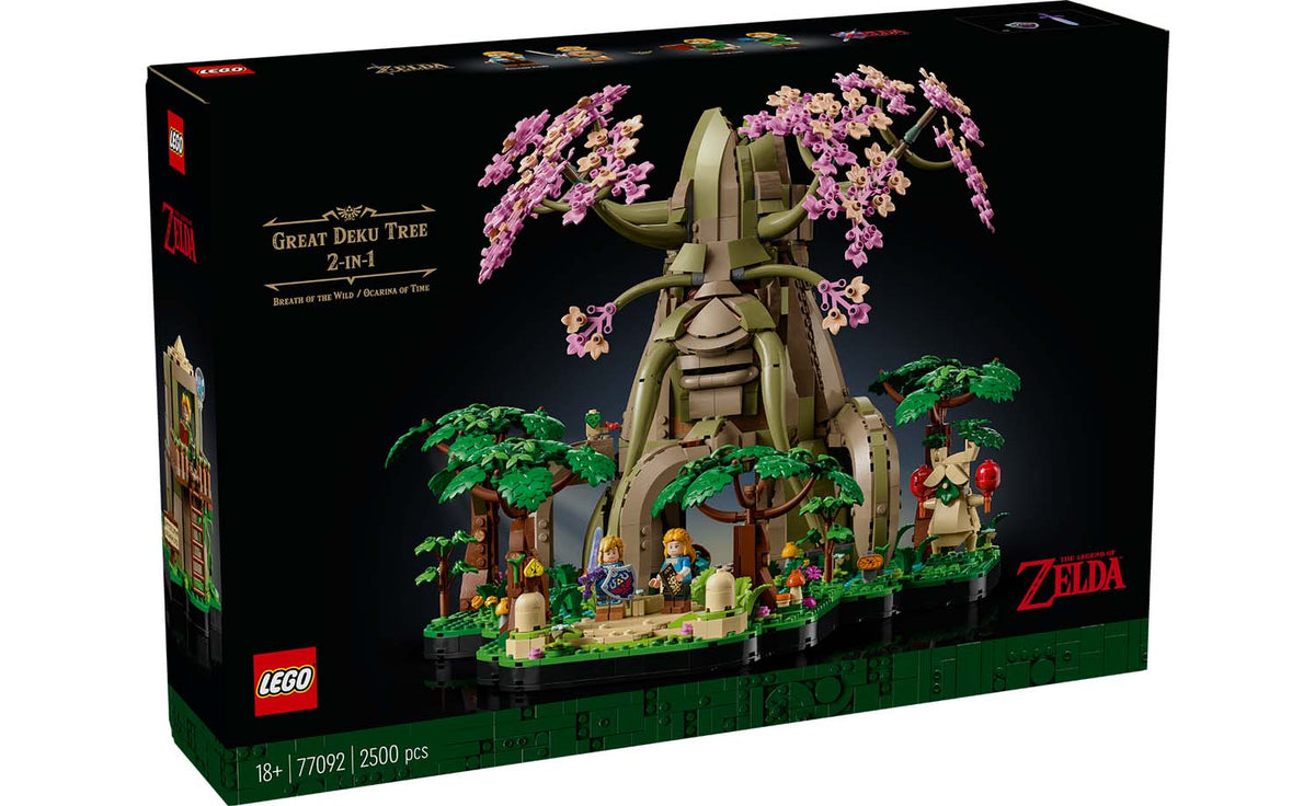 LEGO The Legend of Zelda Great Deku Tree 2-in-1 Building Set - 77092