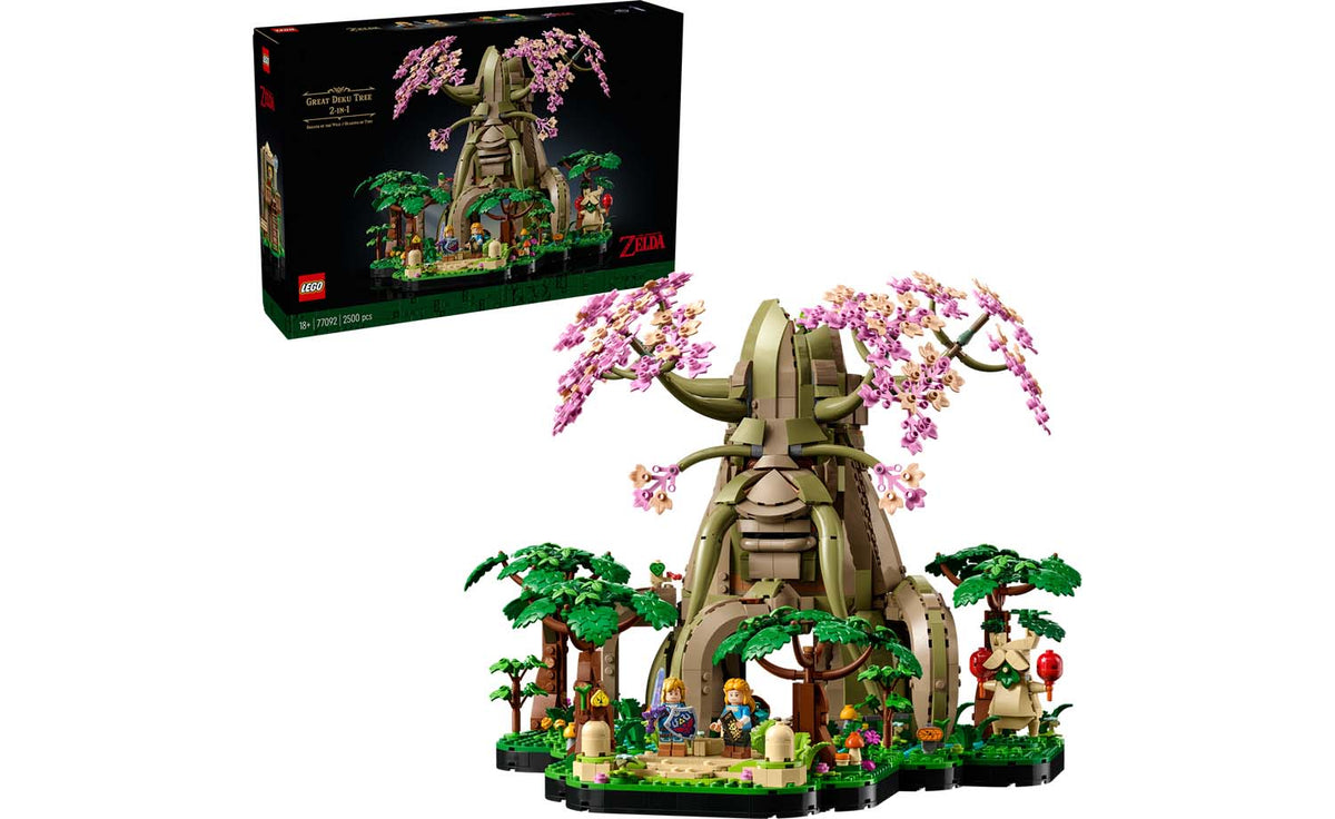LEGO The Legend of Zelda Great Deku Tree 2-in-1 Building Set - 77092