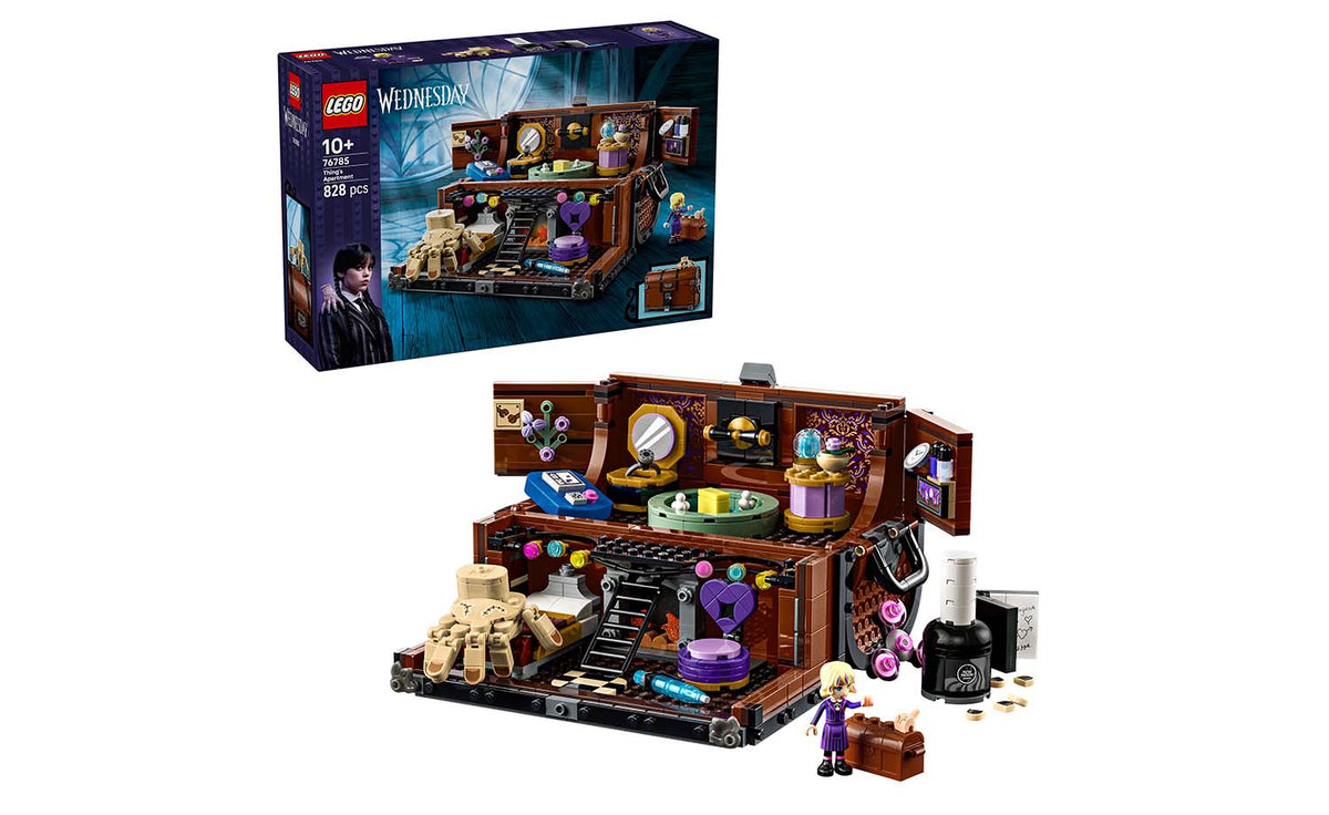 LEGO Wednesday Thing's Apartment Building Set - 76785