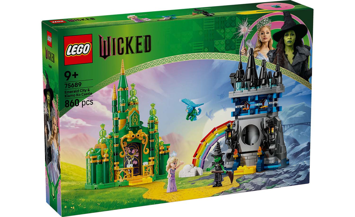 LEGO Wicked Emerald City & Kiamo Ko Castle Building Set - 75689