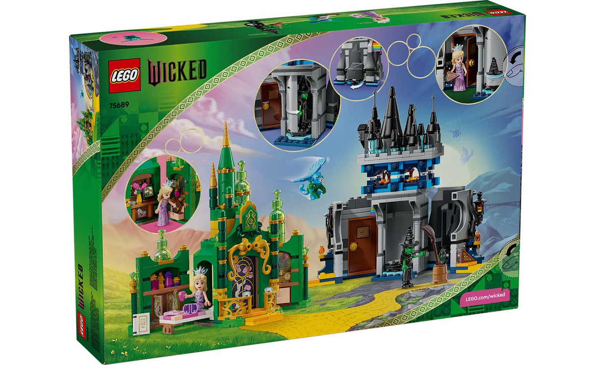 LEGO Wicked Emerald City & Kiamo Ko Castle Building Set - 75689
