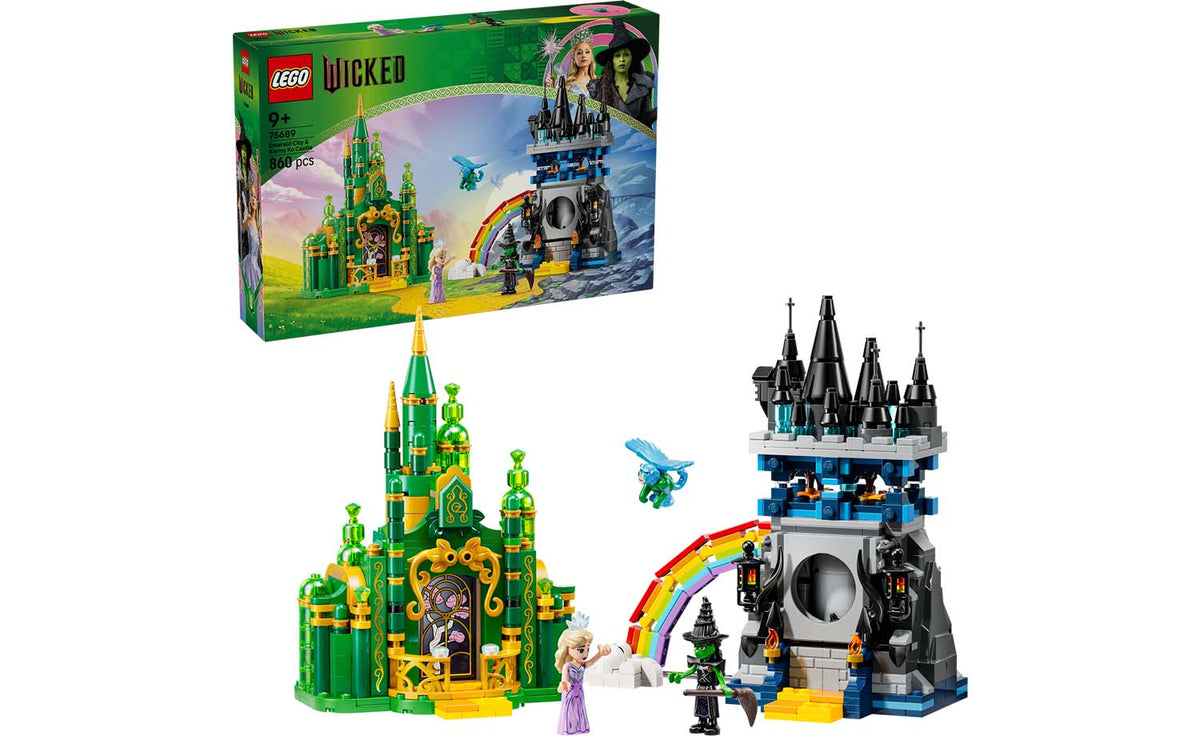 LEGO Wicked Emerald City & Kiamo Ko Castle Building Set - 75689