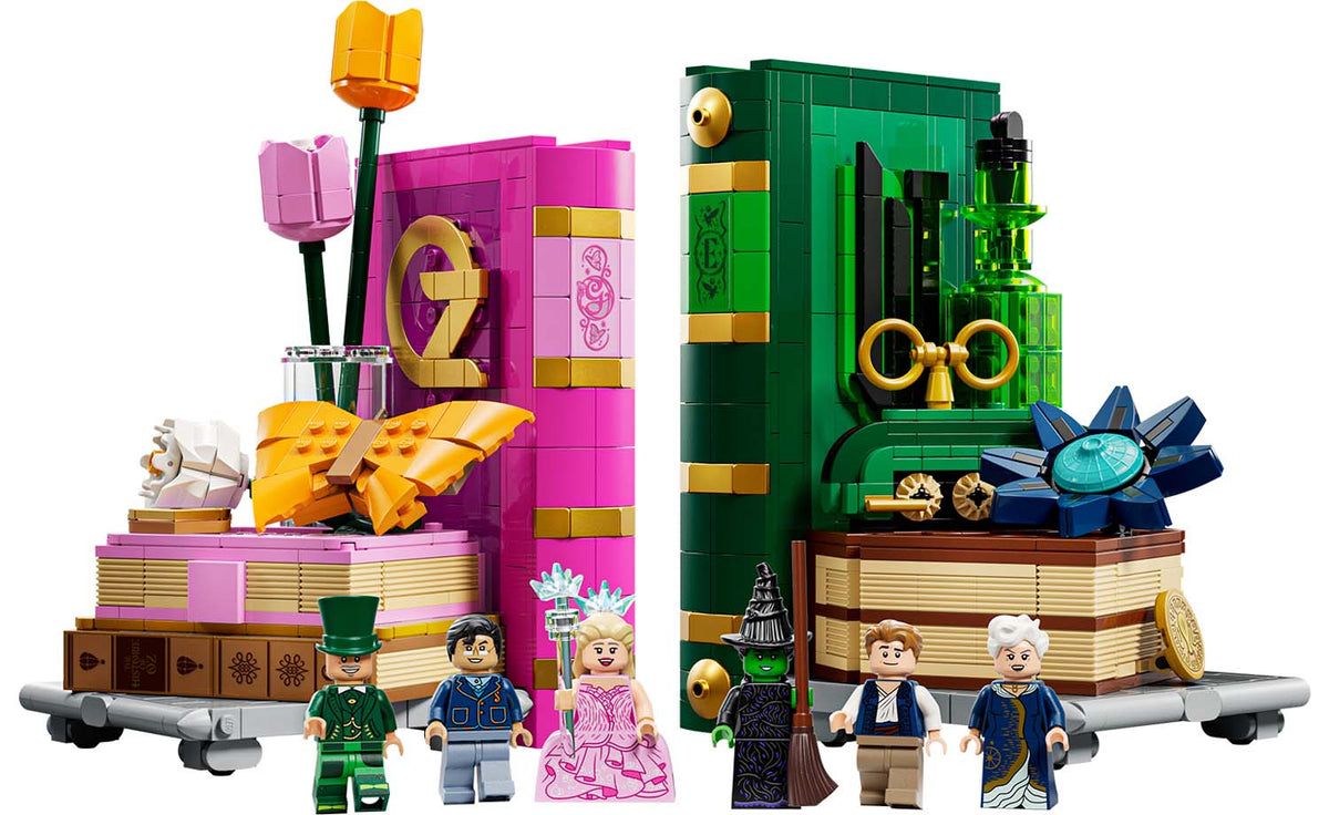 LEGO Wicked Glinda & Elphaba Bookends - Set 75691