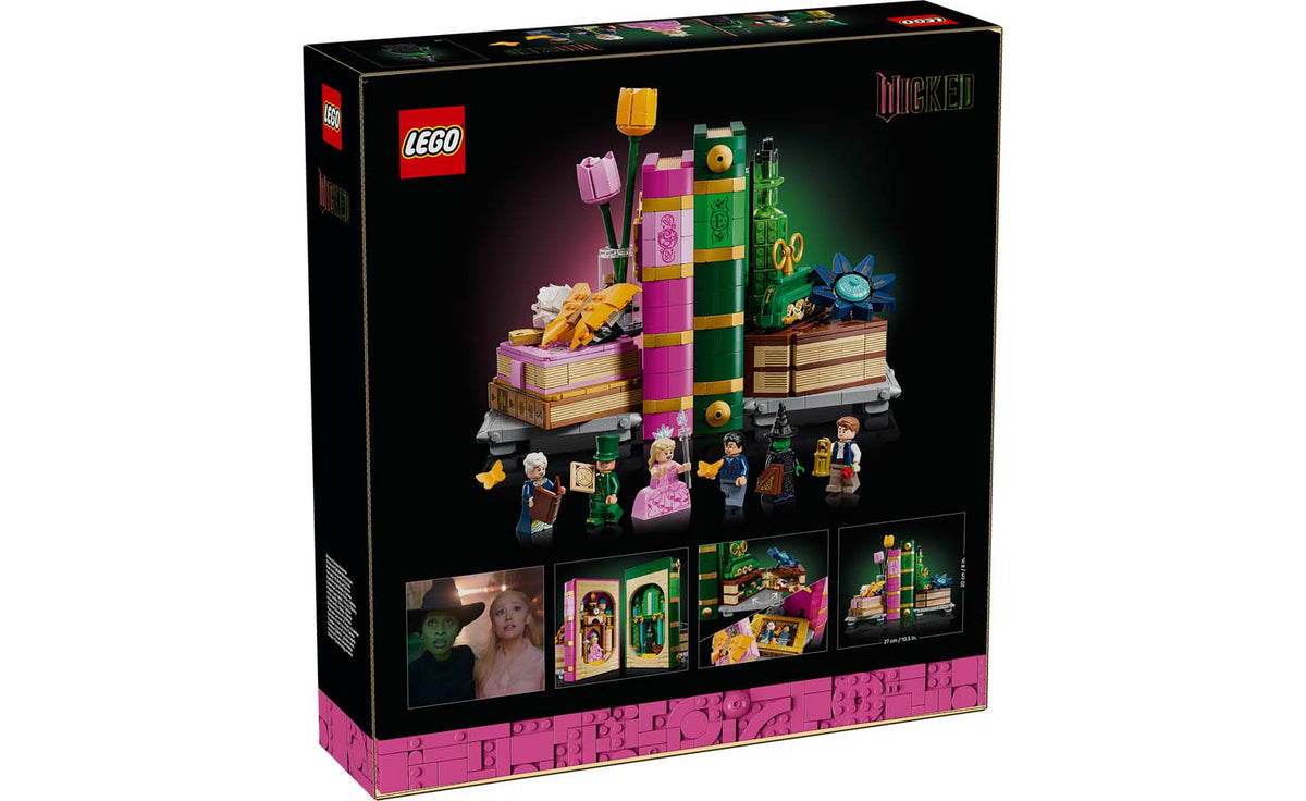 LEGO Wicked Glinda & Elphaba Bookends - Set 75691