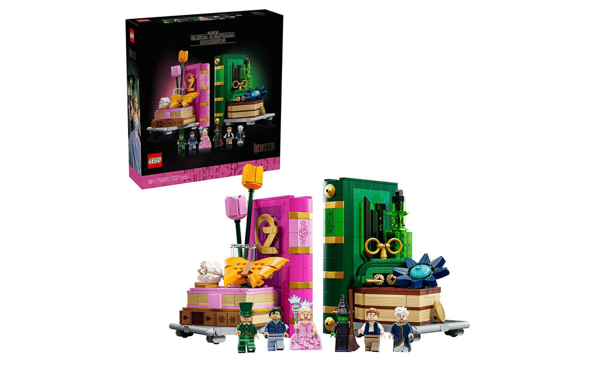 LEGO Wicked Glinda & Elphaba Bookends - Set 75691