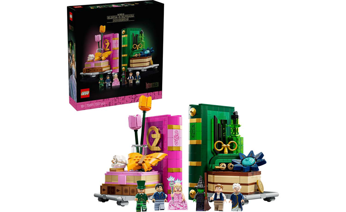 LEGO Wicked Glinda & Elphaba Bookends - Set 75691