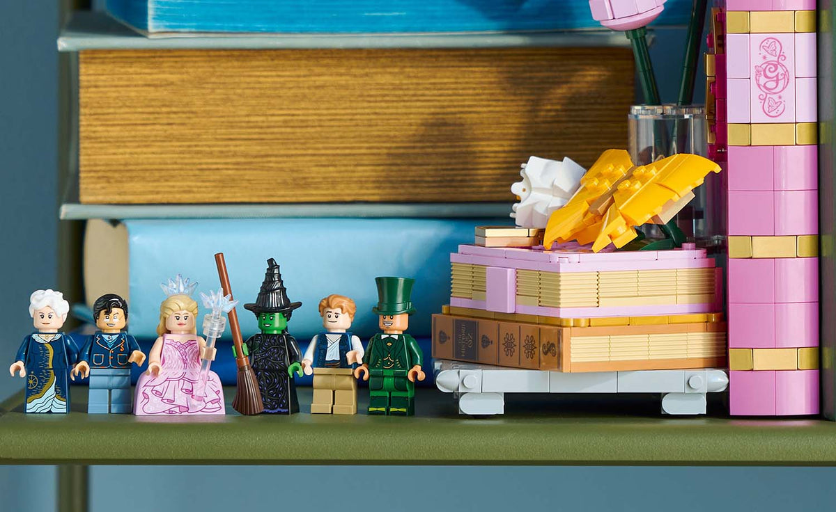 LEGO Wicked Glinda & Elphaba Bookends - Set 75691