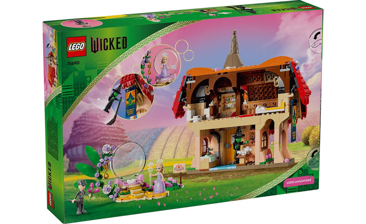 LEGO Wicked Glinda & Elphaba Visit Munchkinland Building Set - 75690
