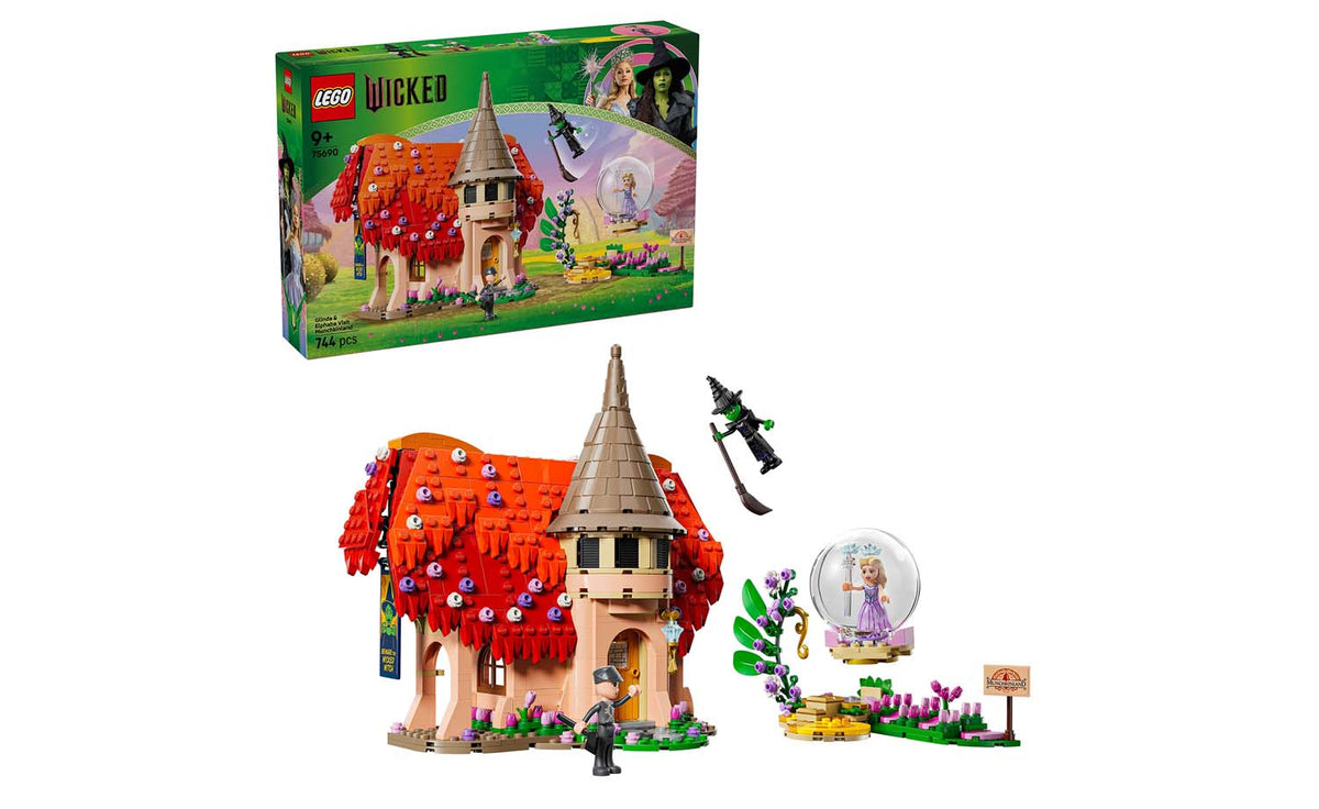 LEGO Wicked Glinda & Elphaba Visit Munchkinland Building Set - 75690